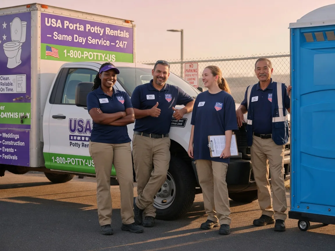 Porta Potty Rental company in Guernsey, WY